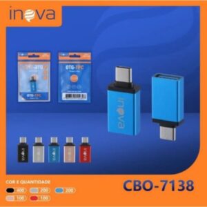 adaptador otg tipo c inova