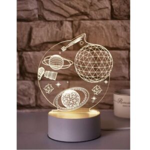 luminaria 3d planetas